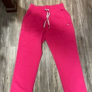 Womens FIGS Medium Scrub Pants. Exc Cond.